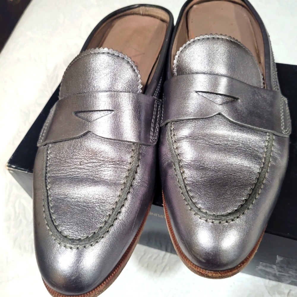 Chrome Mules by AGL